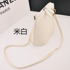 [a] new handbag, wind Korean small shell bag girl Bag Shoulder Satchel Han Banchao M white upgrade, clearance is not returned