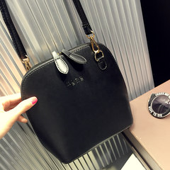[a] new handbag, wind Korean small shell bag girl Bag Shoulder Satchel Han Banchao Black clearance is not refundable