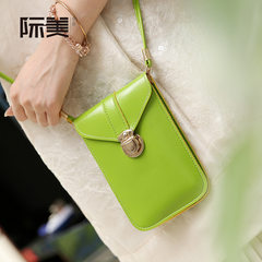 2017 new handbag ladies fashion Satchel Bag Small Mini student summer change mobile phone small bag Green - fresh green