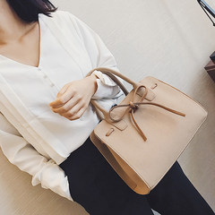 Sweet Korean bow bag 2017 small new summer fashion handbag bag frosted portable Shoulder Satchel