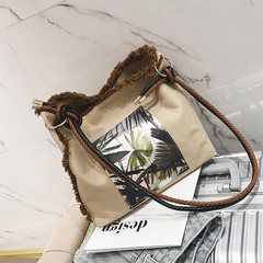Mori printing canvas bag bag 2017 new tote bag bag bag shopping bag.