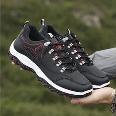 Spring and summer hiking shoes shoes outdoor shoes casual shoes breathable waterproof hiking shoes wear non slip movement 8866 black