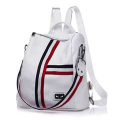 2017 new female backpack backpack ribbon South Korea leisure multi-functional handbags bag bag, wind tide