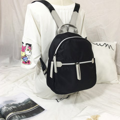 Ladies simple leisure backpack 2017 new female nylon cloth Oxford cloth bag bag all-match Korean tide