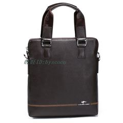 Kangaroo men's bags, leather business men's handbags, Korean vertical men's shoulder bag, leather 637002273