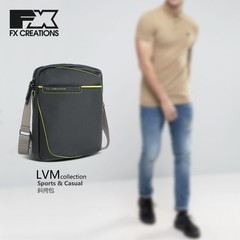 FX, CREATIONS, Phil poetry, sports wind, men's business casual bag, oblique shoulder bag, LVM21271-01 big money
