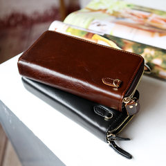 It is Gutang 2016 new men's handbags leather handbags handbag business pure minimalist style men hand bag leather