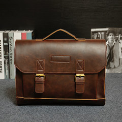 The New Retro male bag bag handbag male Korean male Bag Shoulder Bag Messenger Bag business men Briefcase Bag
