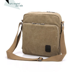 Multifunctional retro canvas bag men's business casual shoulder bag messenger bag bag and backpack Ms. diagonal