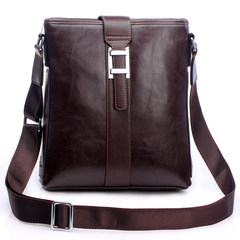 Hongkong it purchasing genuine male package single shoulder bag diagonal leisure bag leather briefcase business vertical Tote