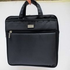 Genuine business men's bags, oblique cross, single shoulder computer bags, men's bags, men's bags, 14 inch notebook bags