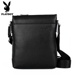 Dandy Genuine Leather Men's business casual fashion leather Crossbody Bag vertical single shoulder bag