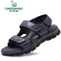 Cardanro Leather Sandals New Summer outdoor sports and leisure shoes lightweight open toe sandals in Rome