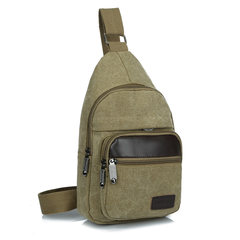 Canvas chest pack men bag handbag Crossbody Bag retro new Satchel Bag Satchel s casual tide