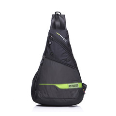 Large chest pack male Korean tide satchel waterproof Oxford cloth leisure canvas bag with large capacity Backpack Bag man