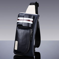 Zhuo Vatican Armani genuine male bag men chest pack leather soft leather shoulder bag messenger bag small bag