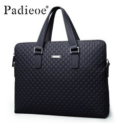 Fashion men's bags, horizontal money, men's bags, handbags, double zipper shoulder bag, fashion briefcase, men's tide