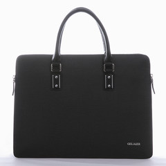GELAIER/ glaire luxury series male package business package male leather briefcase man portable service package