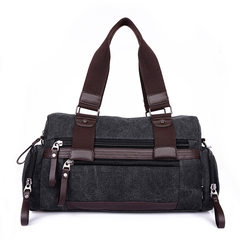 Men's handbag, travel bag, large capacity canvas bag, luggage bag, leisure sports bag, travelling bag, shoulder bag