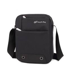 Oxford men's leisure bag vertical inclined shoulder bag shoulder nylon canvas bag bag light simple business