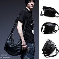 2014 new Metrosexual bag full metal zipper European Edition leather casual thickened shoulder diagonal cross explosion tide package