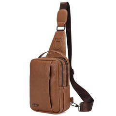 Special men's bags, leisure chest bag, waist bag, frosted oblique cross bag, single shoulder portable travel bag