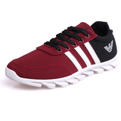 Daily outdoor sports shoes casual shoes 2017 new shoes and running the British style of young male air F02 red