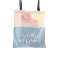 2017 new college sailing cloth cartoon package small fresh hand bag leisure Xiekua package Art Students Pomegranate