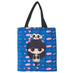 2017 new Tote Bag Shoulder Bag for the glory of the king Sen Department of cloth bag shopping bag Monkey girl