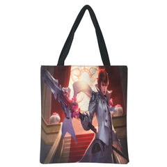 2017 new Tote Bag Shoulder Bag for the glory of the king Sen Department of cloth bag shopping bag King glory Zhao Yun (white deacon)