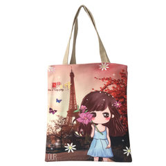 2017 new Tote Bag Shoulder Bag for the glory of the king Sen Department of cloth bag shopping bag Summer girl