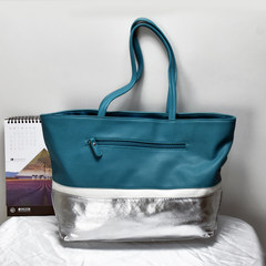 Bag lady 2017 new style bag mail slanting female bag oblique bag women summer small bag women single shoulder bag fashionable hand bag big - blue