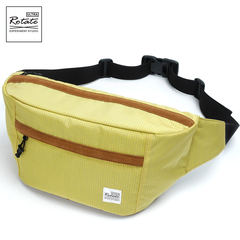 ROTATE original red crown new waterproof color suede Satchel Bag chest pockets trend lattice female male package Yellow grey plaid with real cashmere