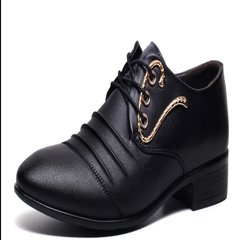 Stylist, shadow film, trend fashion, low point leather shoes, men's Korean version, British leather shoes, black leather shoes 8527 black leather shoes