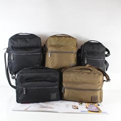 Authentic Fido Dido fashion bag FD1516 portable satchel super light leisure travel sports cloth -3 black tycoon