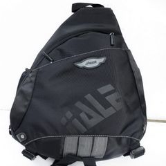 Men's multi-function large capacity student bag, oblique cross sports bag, backpack, triangle chest bag Blue [blue]