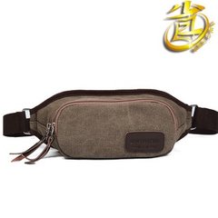 2017, men's pockets, leisure pockets, multi-functional pockets, outdoor chest bags, small bags, tide boss bag, canvas bag Washed black