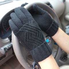 2016, winter and new couples, pure wool, flip, touch screen gloves, men and women sweater, gloves, warm knitting
