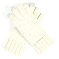 Ms. Shi winter riding riding Double thick warm wool knitted gloves touch wool gloves Wrangler