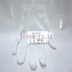 Package etiquette work, pure cotton white, professional inspection, ultra-thin gloves, driver, attendant, door child, safety gloves