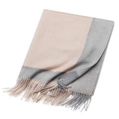 New cashmere wool blend, mild water ripple plaid scarf shawl, winter and winter double warm
