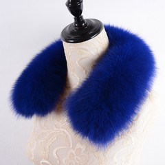 Really the fox fur collar neck scarf set new winter fur scarf Korean fashion T-shirt collar warm set