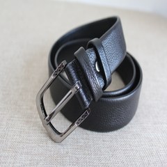 Men's leather belt, men's belt, needle buckle, leather belt, genuine leather belt