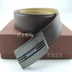 Satchi men's leather belt belt men belt automatic buckle leather belt layer FN424334-041F2