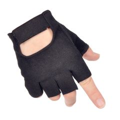 Fitness gloves, men and women thin training, driving, riding, tactical sports, steel tube dance gloves, anti-skid half finger gloves, men M (suitable for older children or women with small hands)