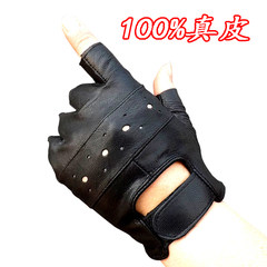 Special package mail, leather half refers to outdoor locomotive, tactical movement, anti-skid ventilation, driving, hip-hop, fitness gloves