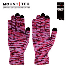 Female paragraph dyed fashionable touch screen knitted gloves