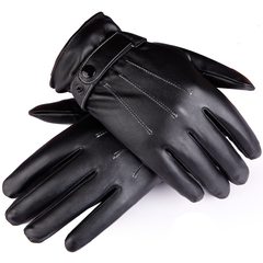 Suede air touch screen, female anti leather gloves, spot, male driving, lovers, winter and winter, outdoor riding, warm keeping