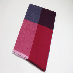 Autumn Cashmere Wool Plaid Scarf Shawl and exported to Japan the end of a single foreign trade