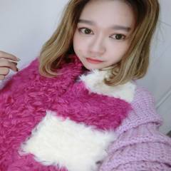 2015 Haining girls winter color P really warm fur collar wool lamb whole skin pure Lambswool fur scarf
